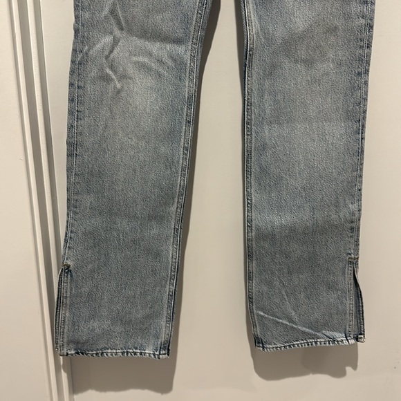 H&M JEANS WITH SLIT ON HEM - Picture 3 of 12